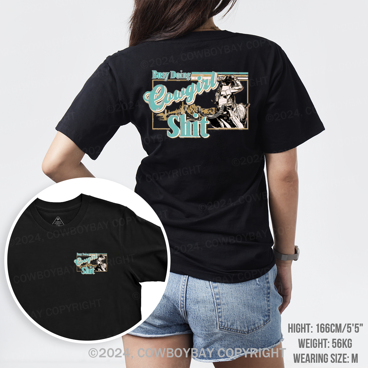 Busy Doing Cowgirl Shit T-Shirts