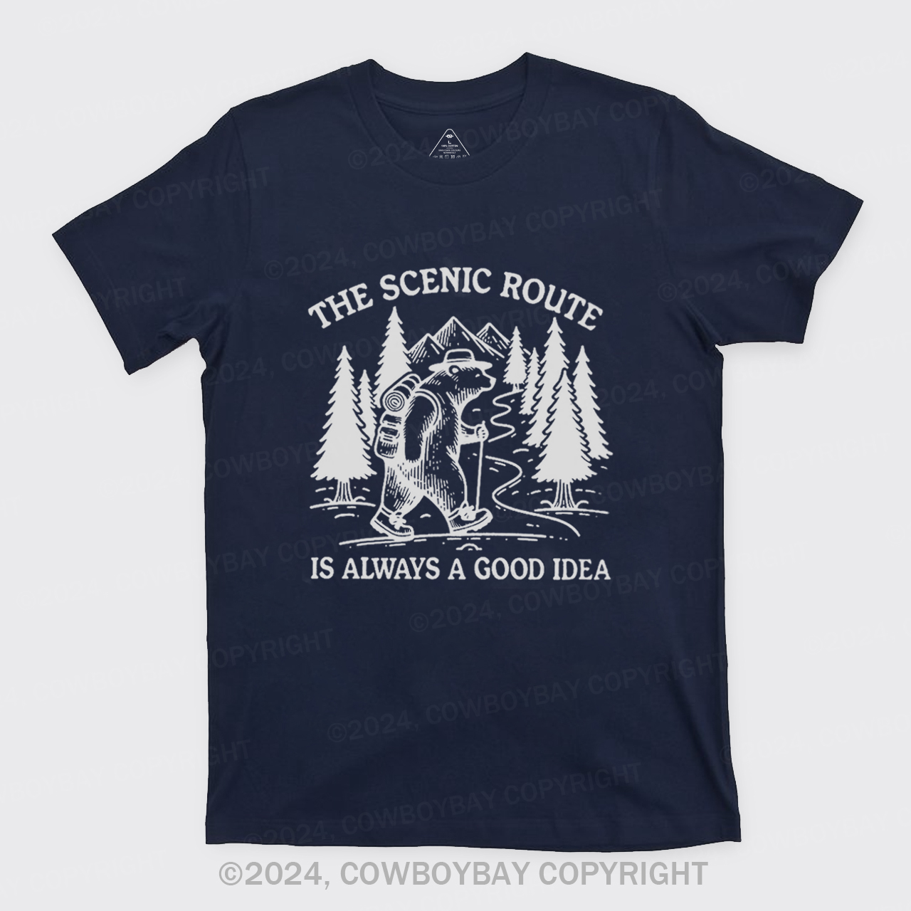 The Scenic Route Is Always A Good Idea T-Shirts