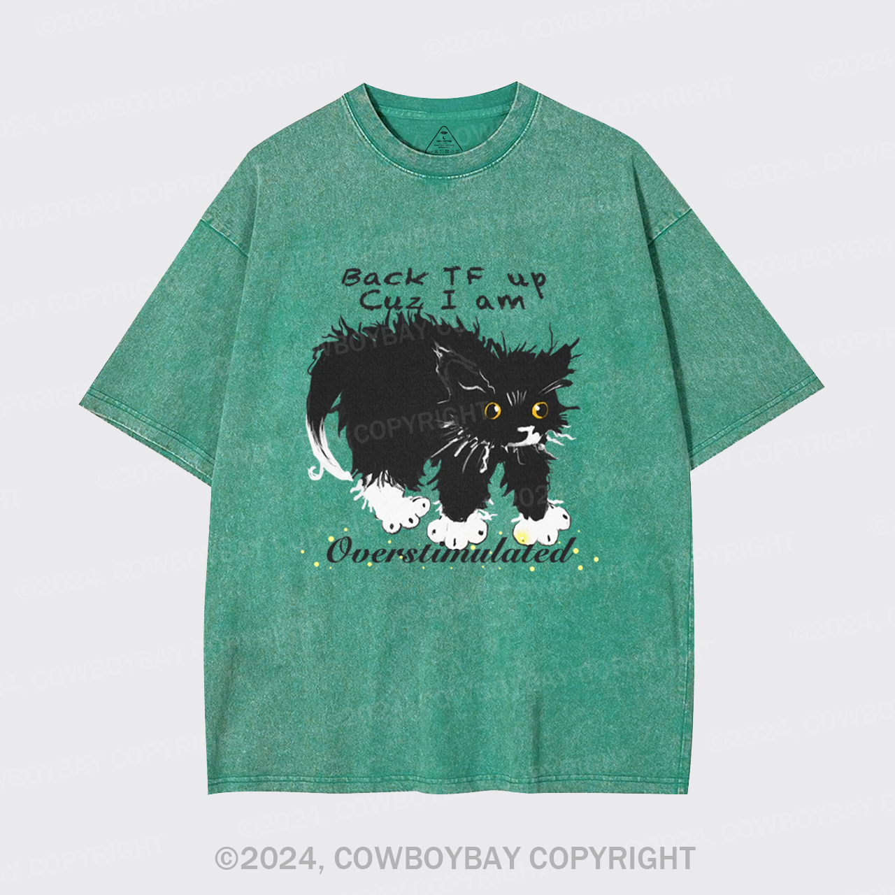 Overstimulated Garment-dye Tees