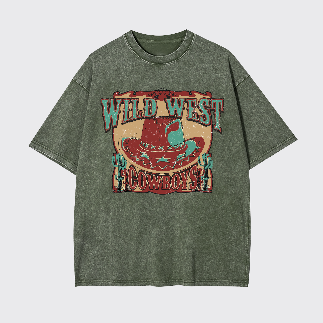 Wild West Cowboys Garment-dye Tees