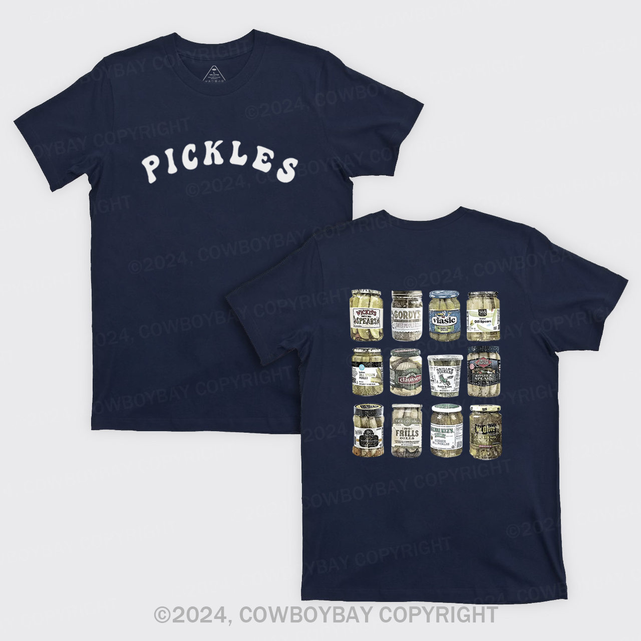 Canned Pickles Lovers Vintage T-Shirts