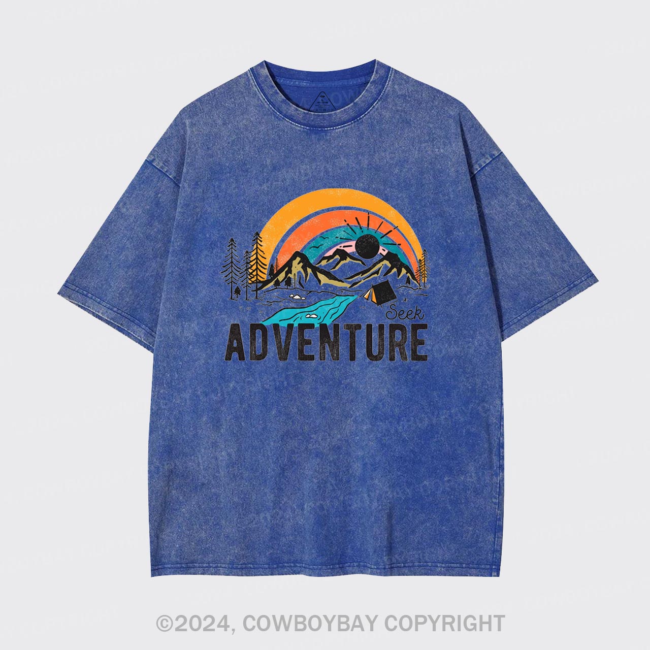 Seek Adventure Garment-dye Tees