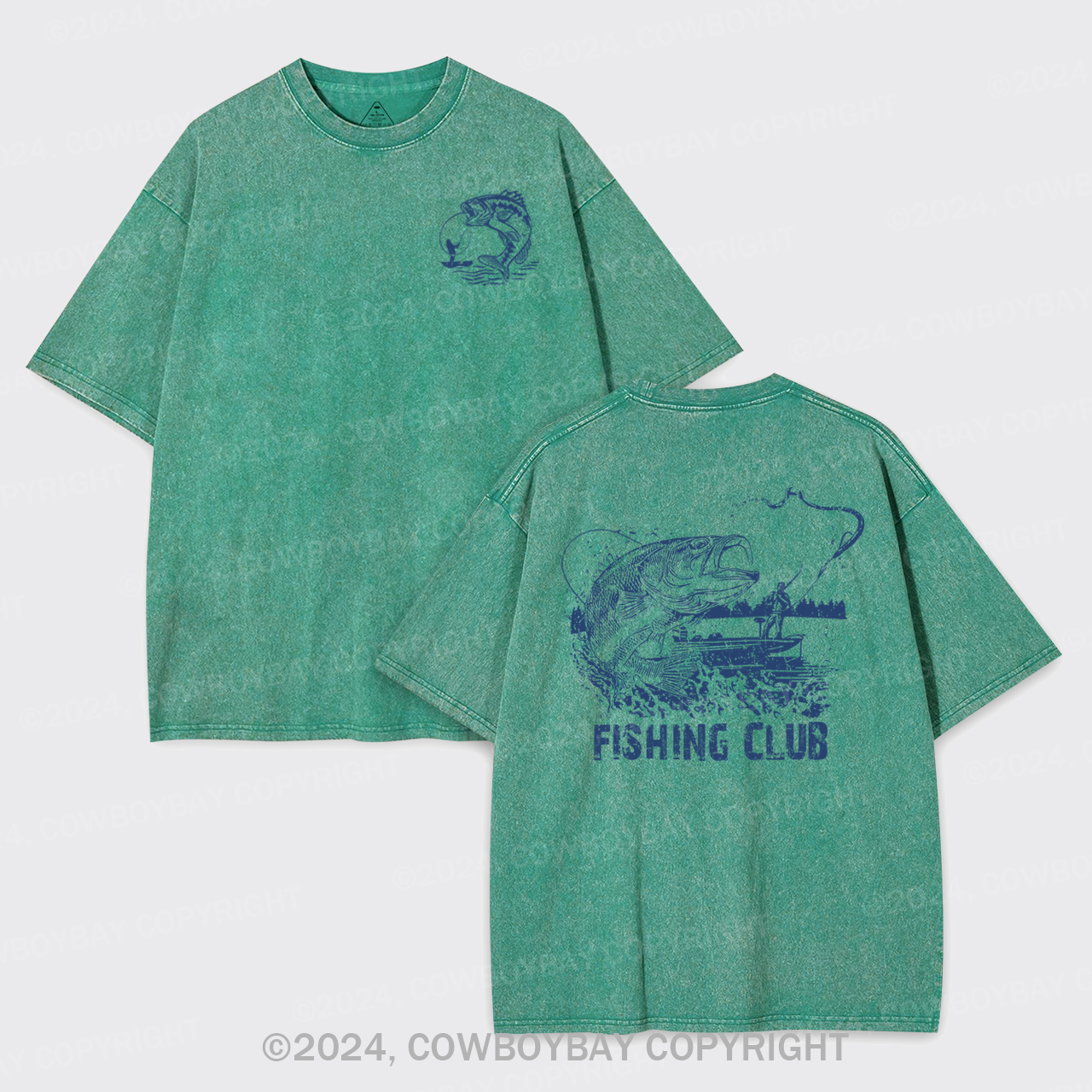 Fishing Club Garment-dye Tees
