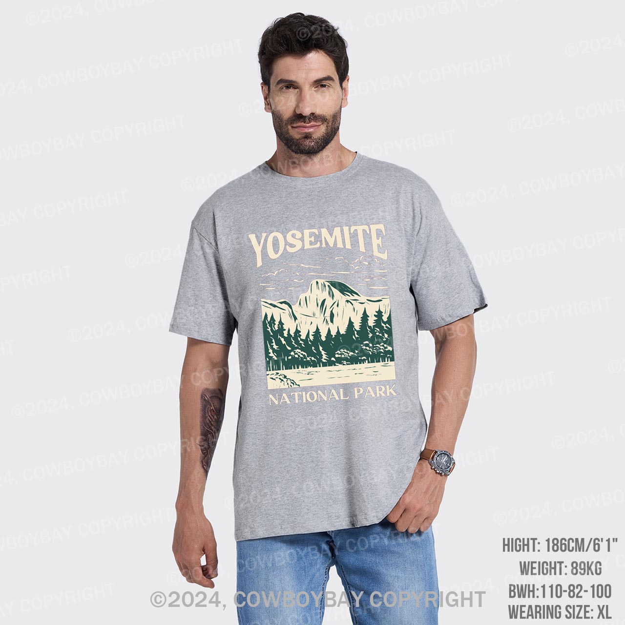 Yosemite Hiking T-Shirts