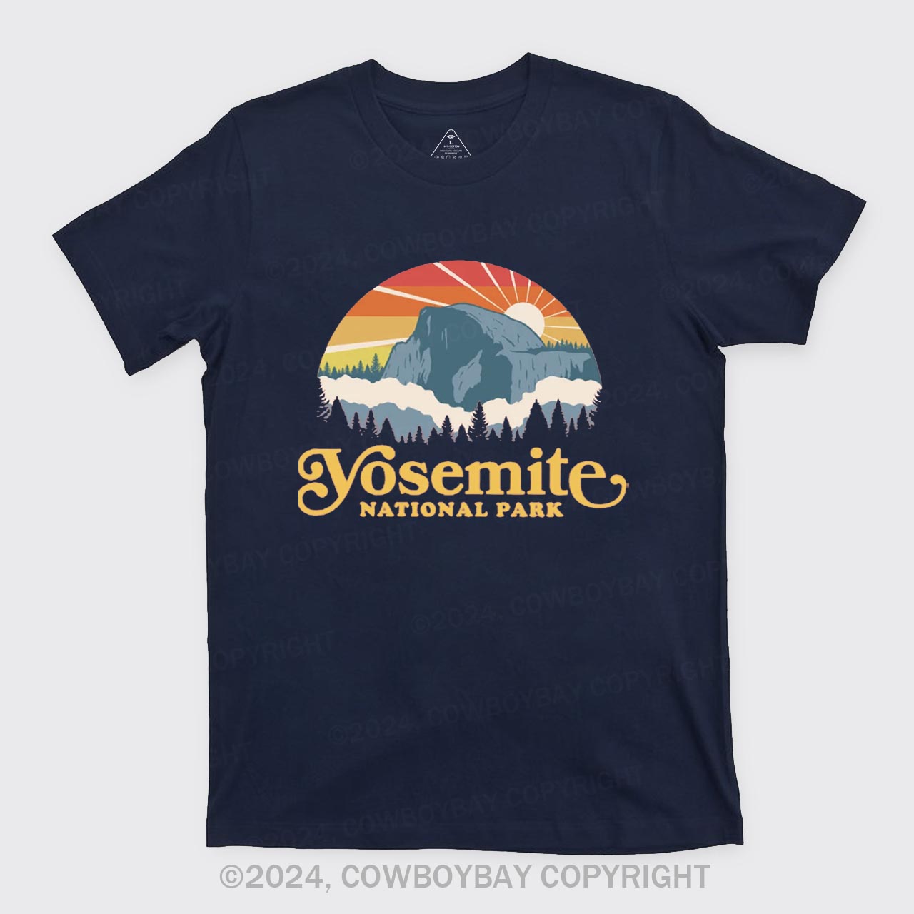 Yosemite Mountain Hiking T-Shirts
