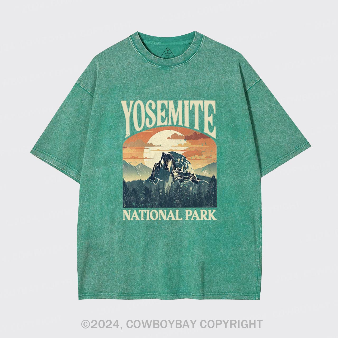 California Yosemite National Park Garment-dye Tees