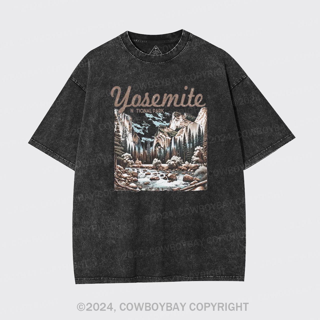 Vintage Yosemite National Park Garment-dye Tees