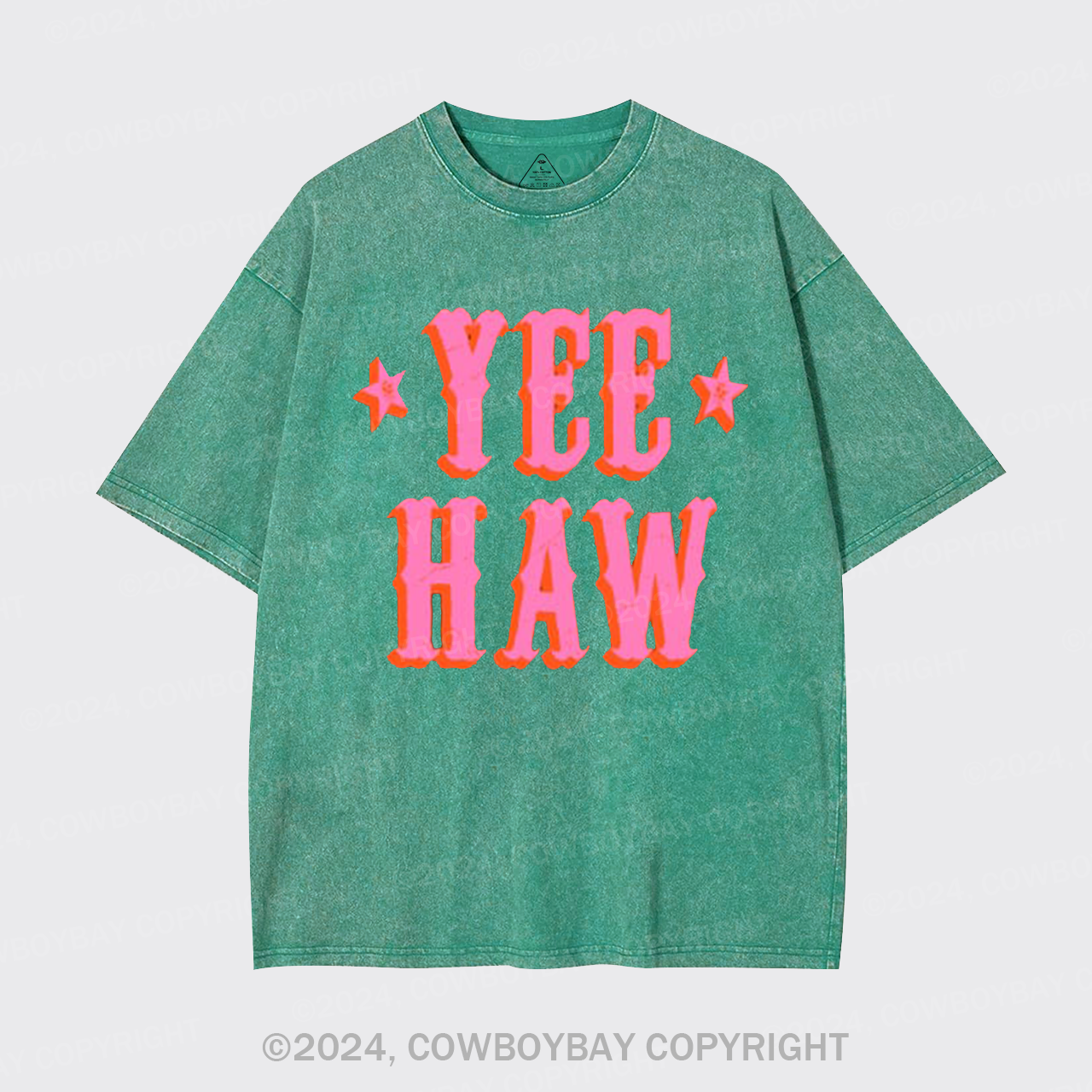 Yee Haw Garment-dye Tees