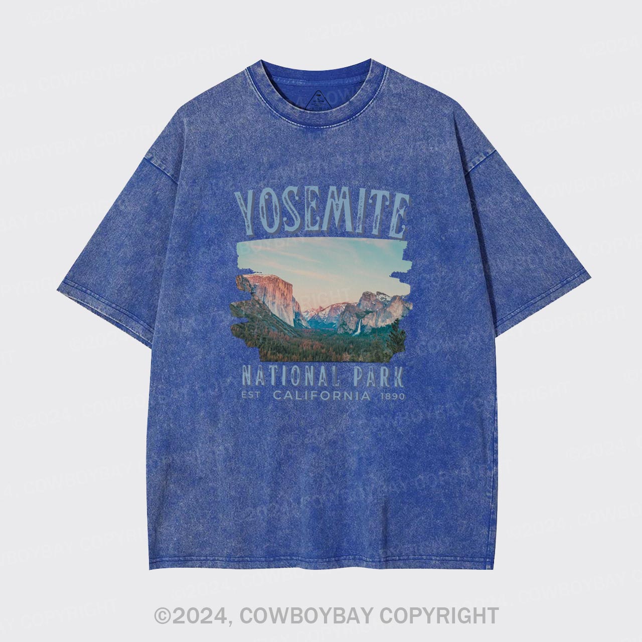 Yosemite National Park California Garment-dye Tees