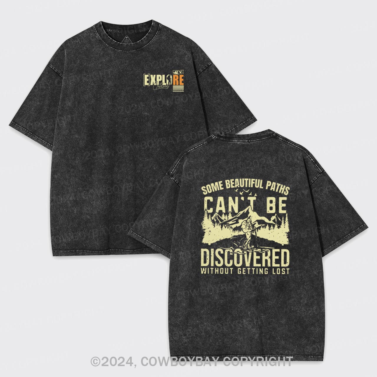Hiker Nature Garment-dye Tees