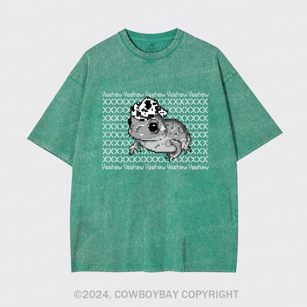 Yeehaw Frog Garment-dye Tees