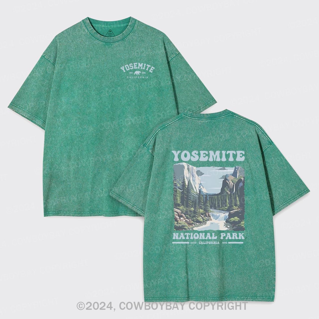 California National Park Garment-dye Tees