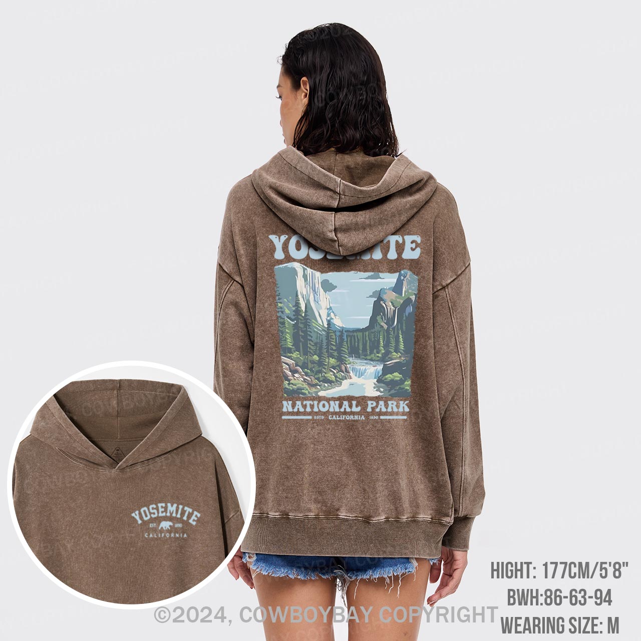 California National Park Garment-Dye Hoodies