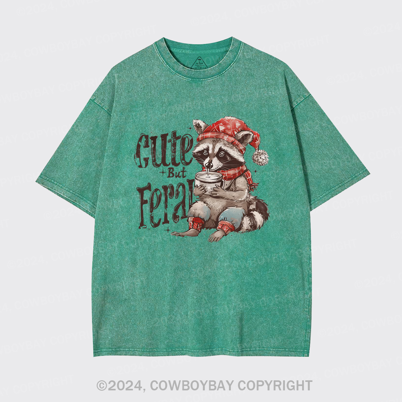 Cute But Feral Garment-dye Tees