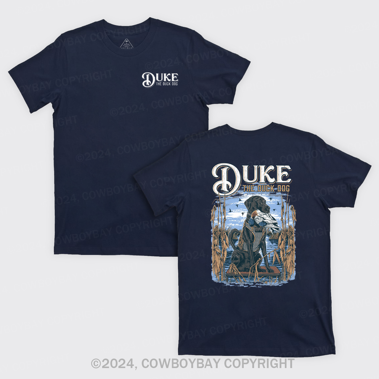 Duke The Duck Dog T-Shirts