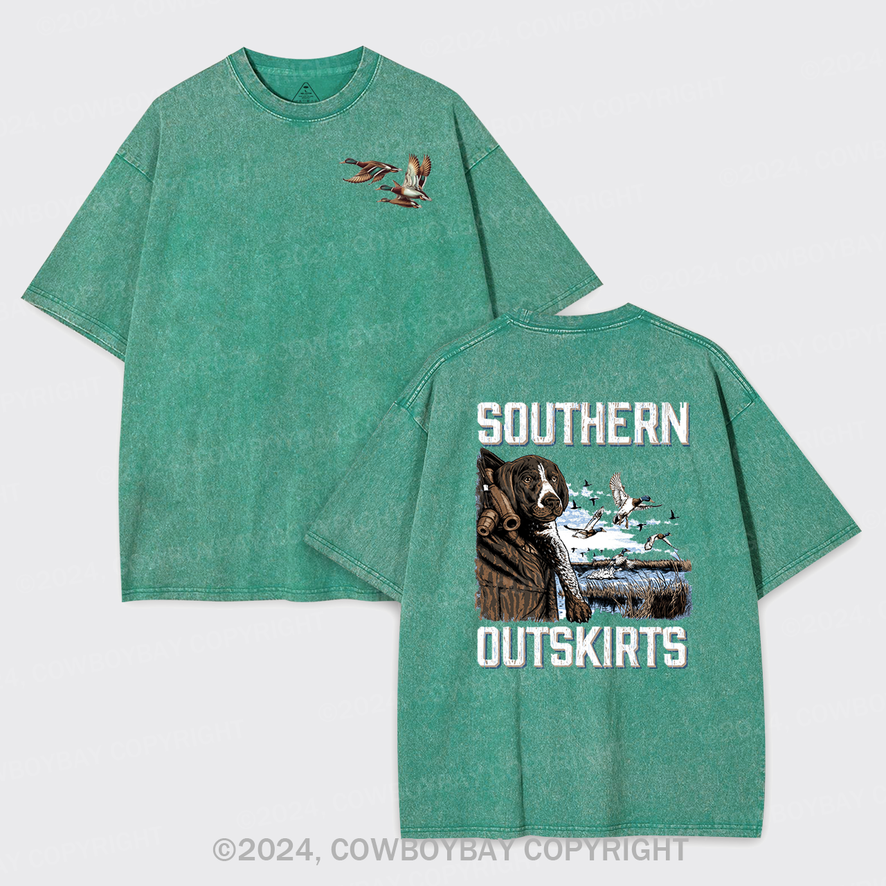Southern Outskirts Garment-dye Tees
