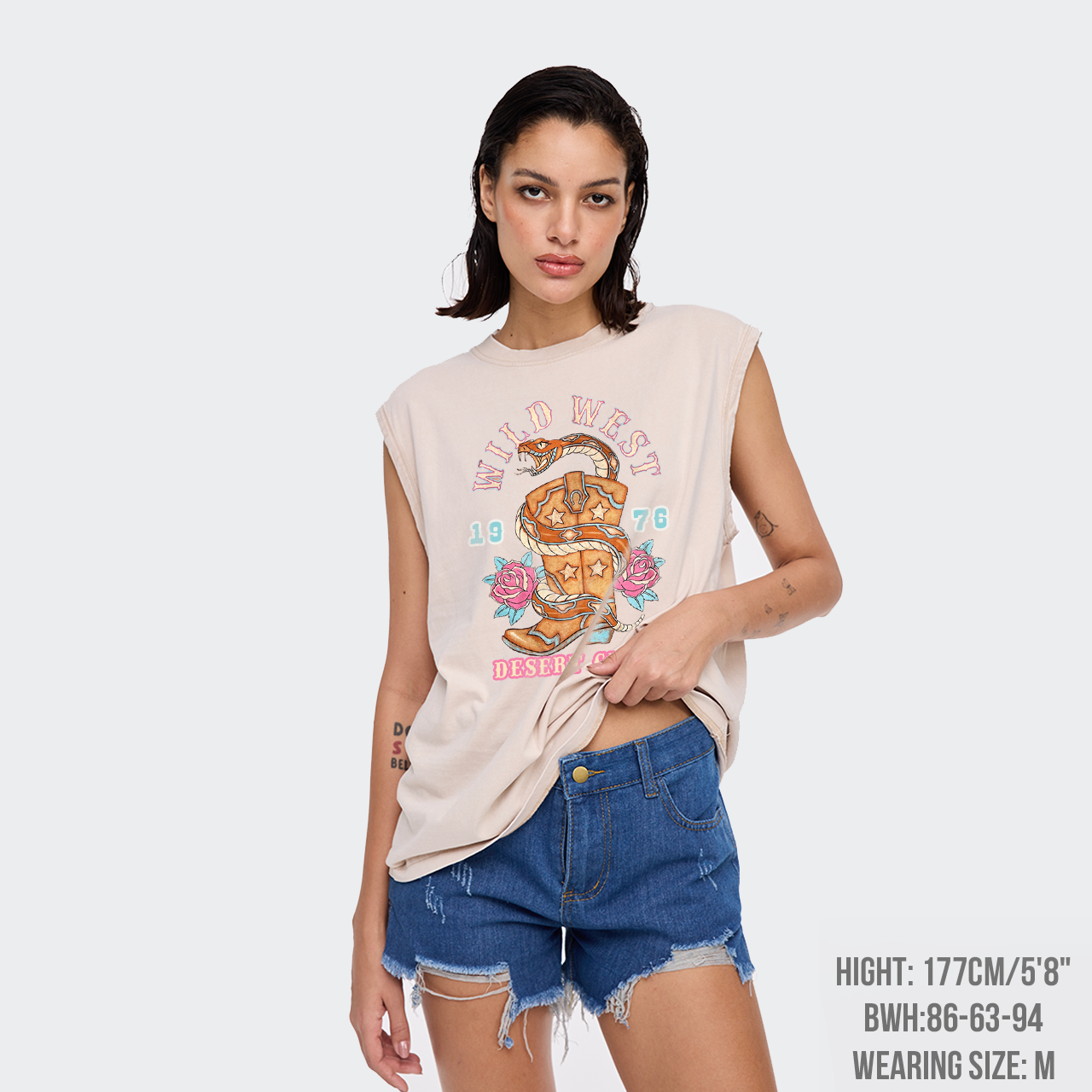 Wild West Desert Club Washed Tanks