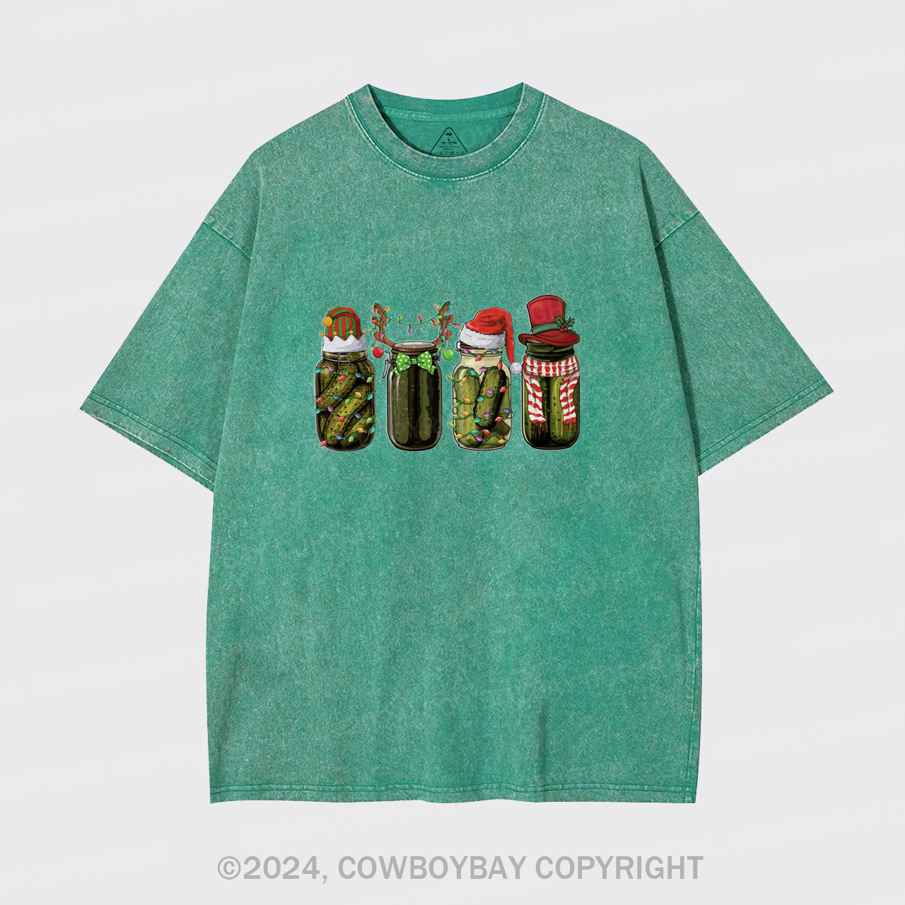Christmas Pickle Garment-dye Tees