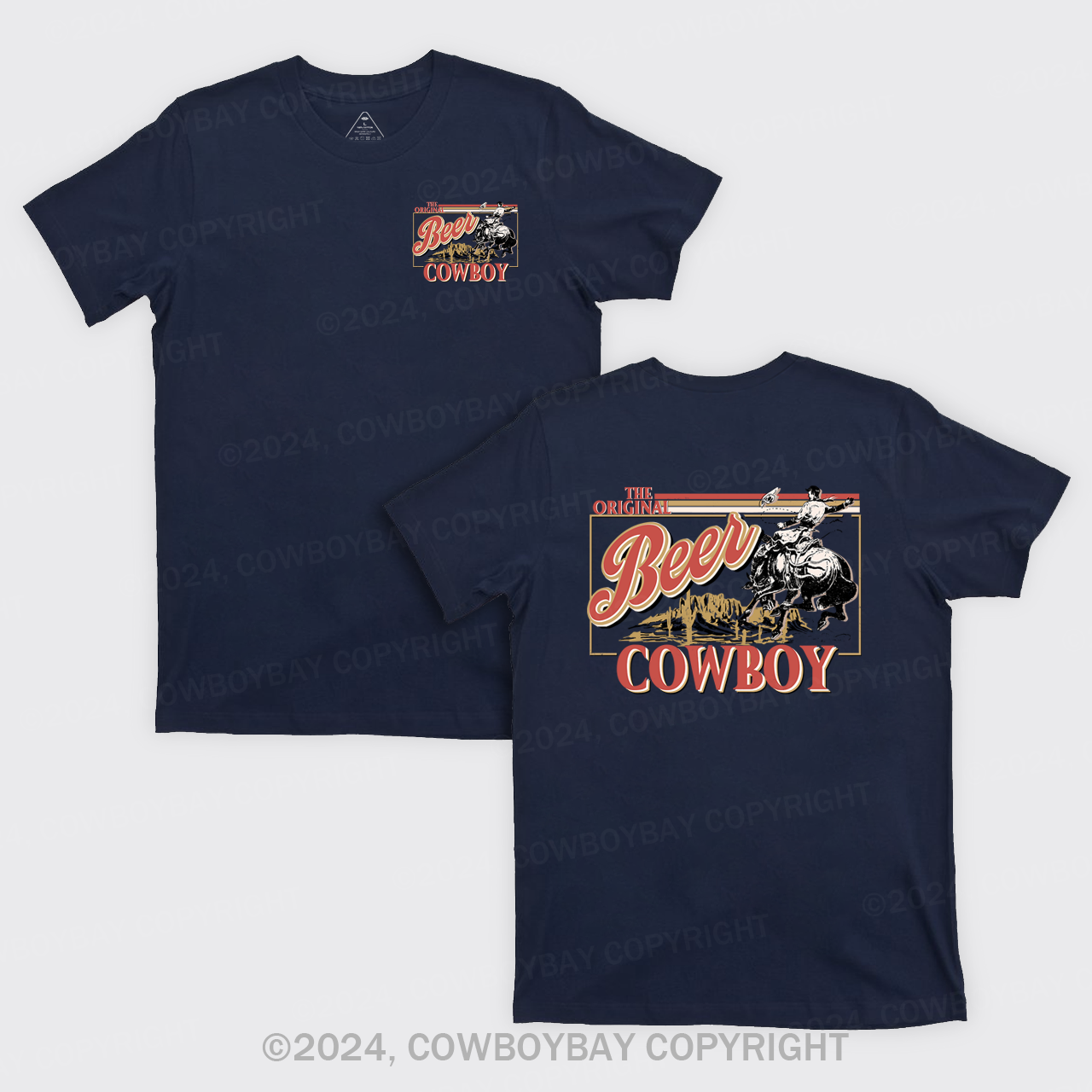 The Original Cowboy Men's Beer Shirts