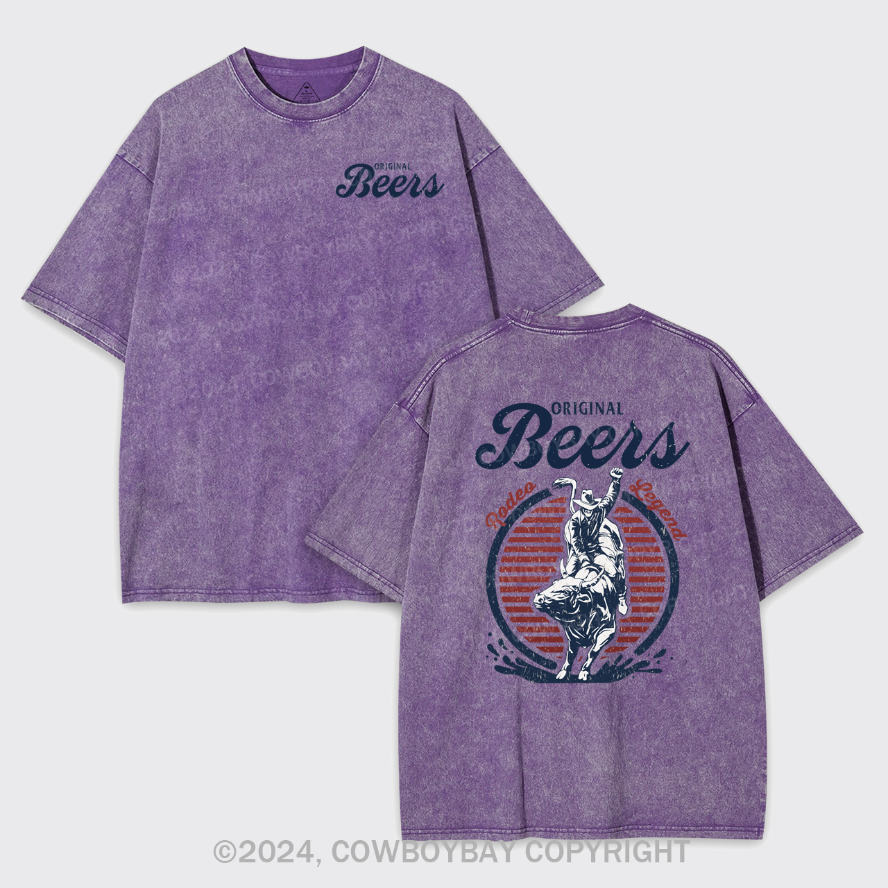 Original Beers Rodeo Legend Garment-dye Tees