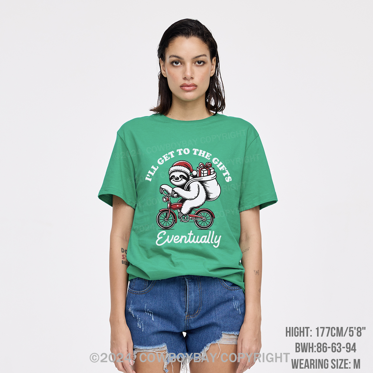 Merry Christmas Sloth T-Shirts