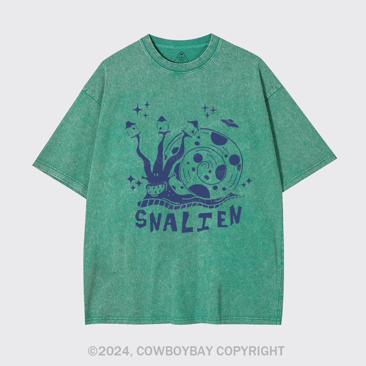 Alien Snail Garment-dye Tees