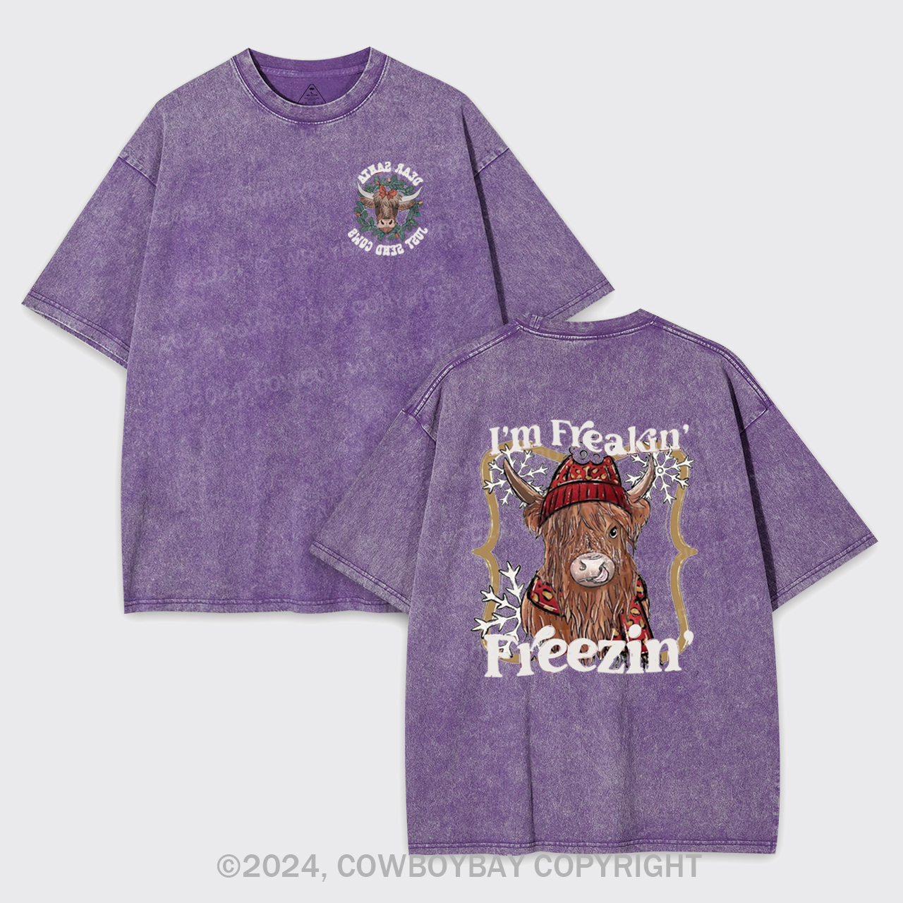 I'm Freakin' Freezin' Garment-dye Tees