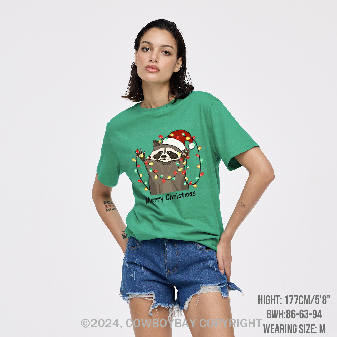 Christmas Racoon T-Shirts