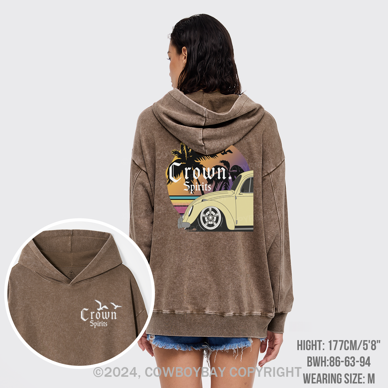 Beers With Hot Summer Garment-Dye Hoodies