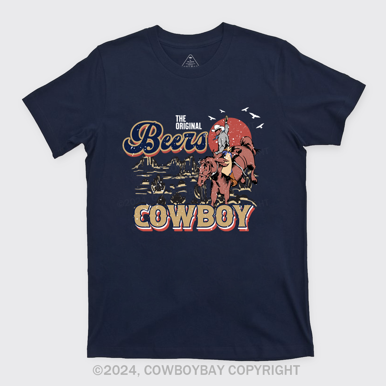 Beers Cowboy On The Wilderness T-Shirts