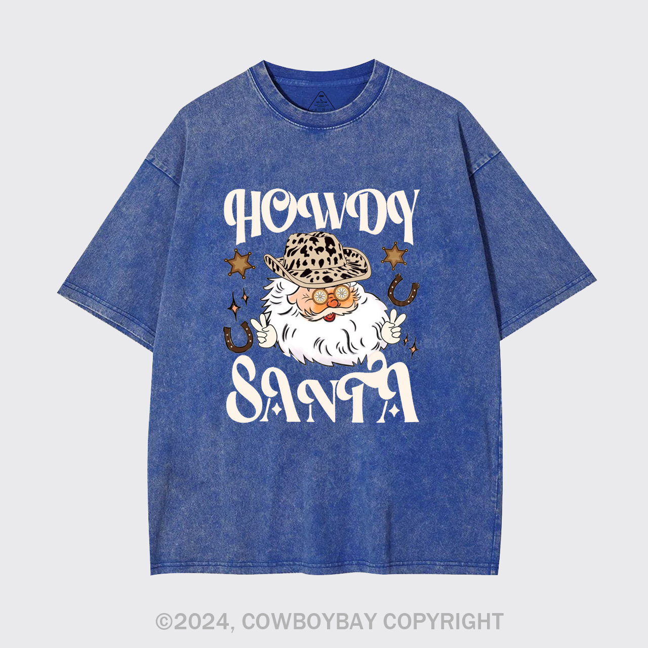 Howdy Santa Garment-dye Tees