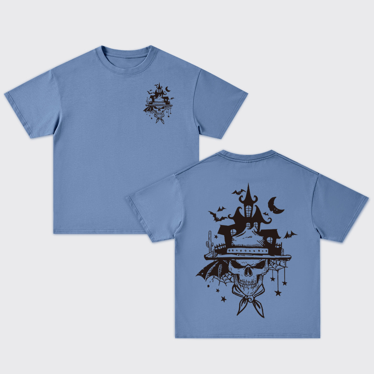 Cowboy Skull Magic Oversize T-Shirts