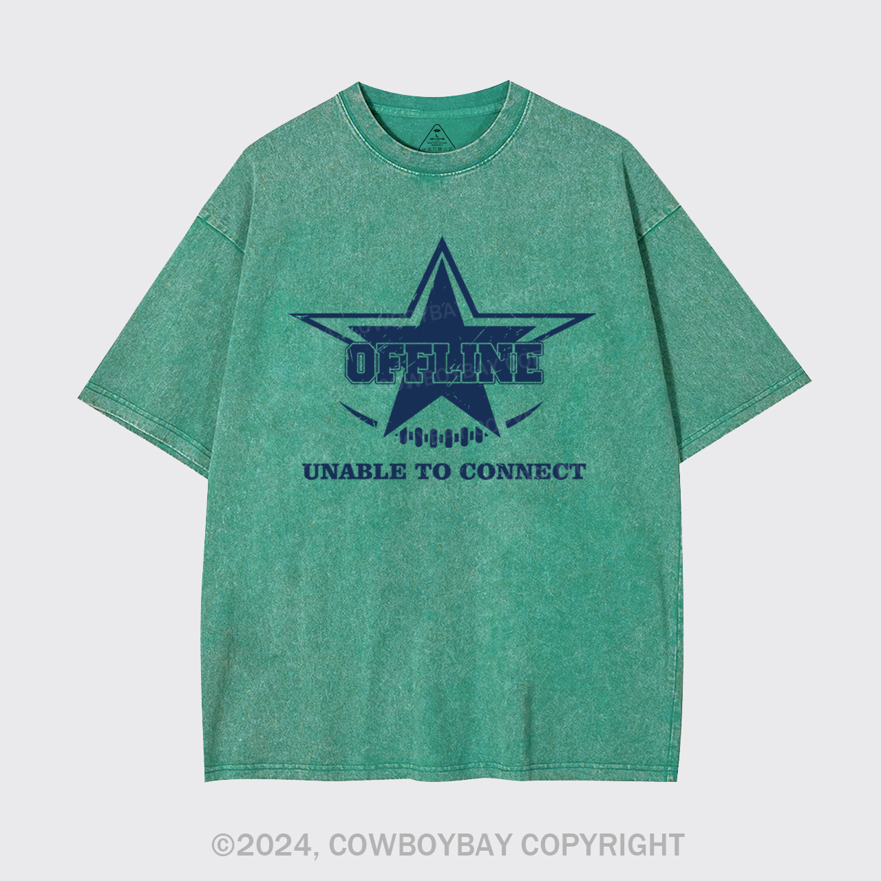 Unable To Connect Garment-dye Tees