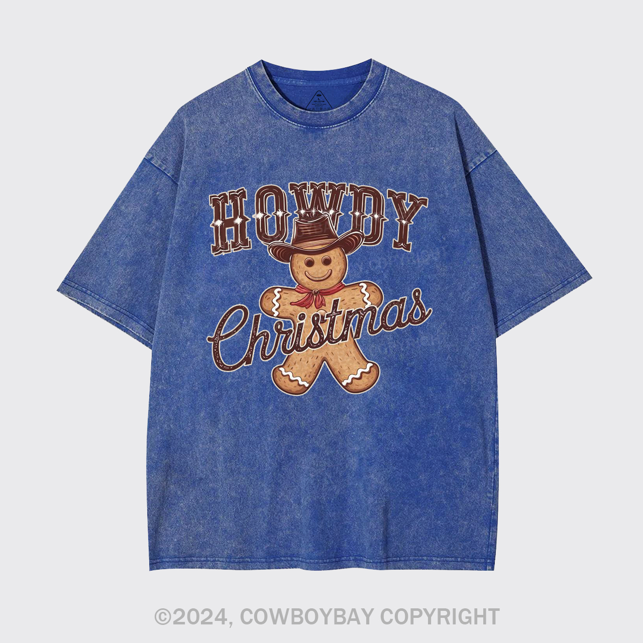 Howdy Christmas Garment-dye Tees