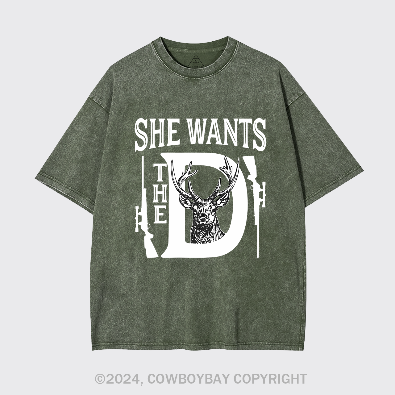 She Wants The D Garment-dye Tees