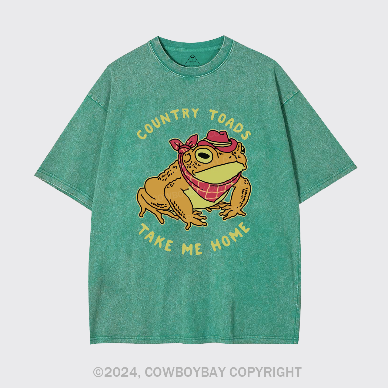 Country Toads Take Me Home Garment-dye Tees