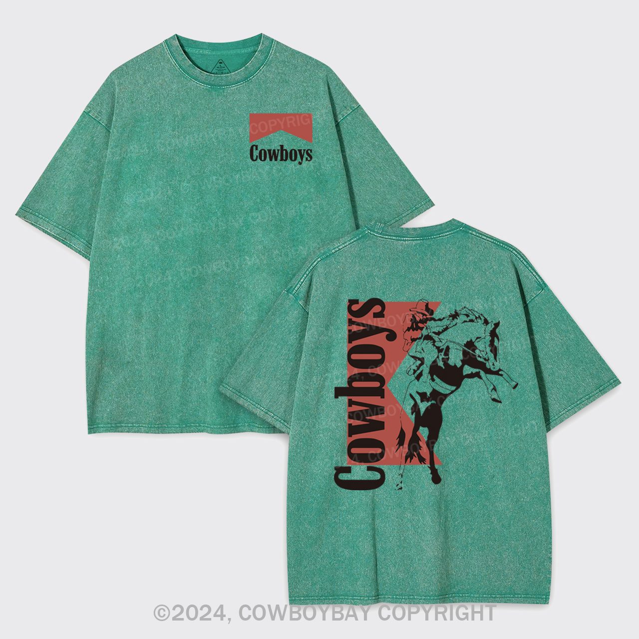 Wild West Cowboy Garment-dye Tees