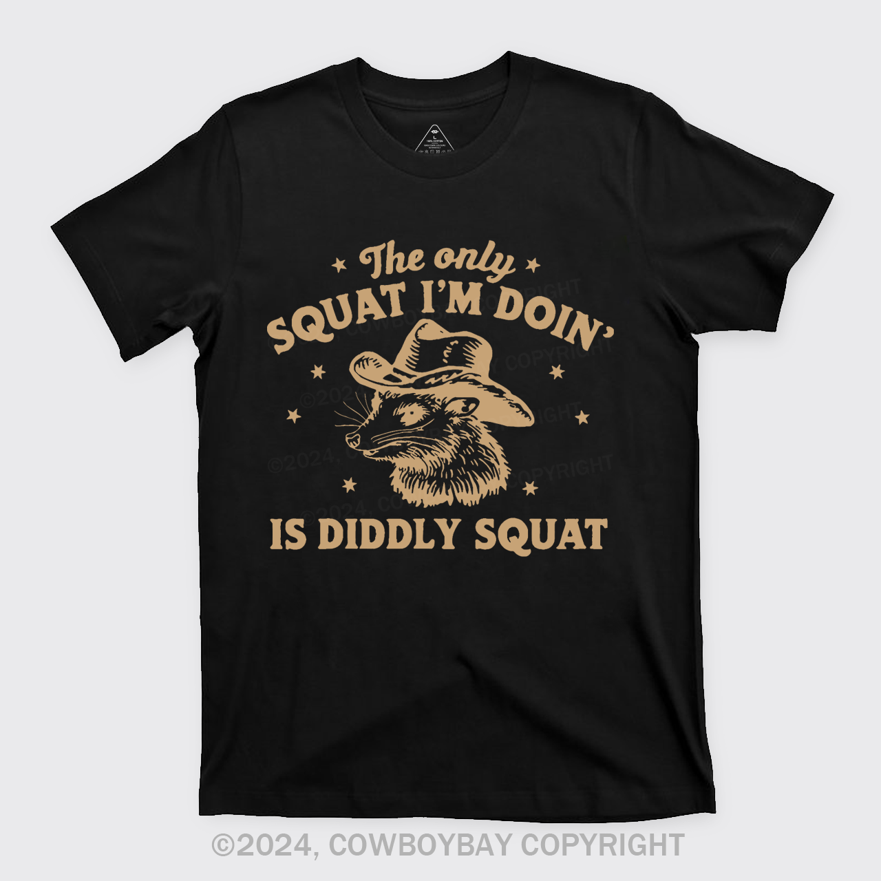 The Only Squat I'm Doing Is Diddly Squat T-Shirts
