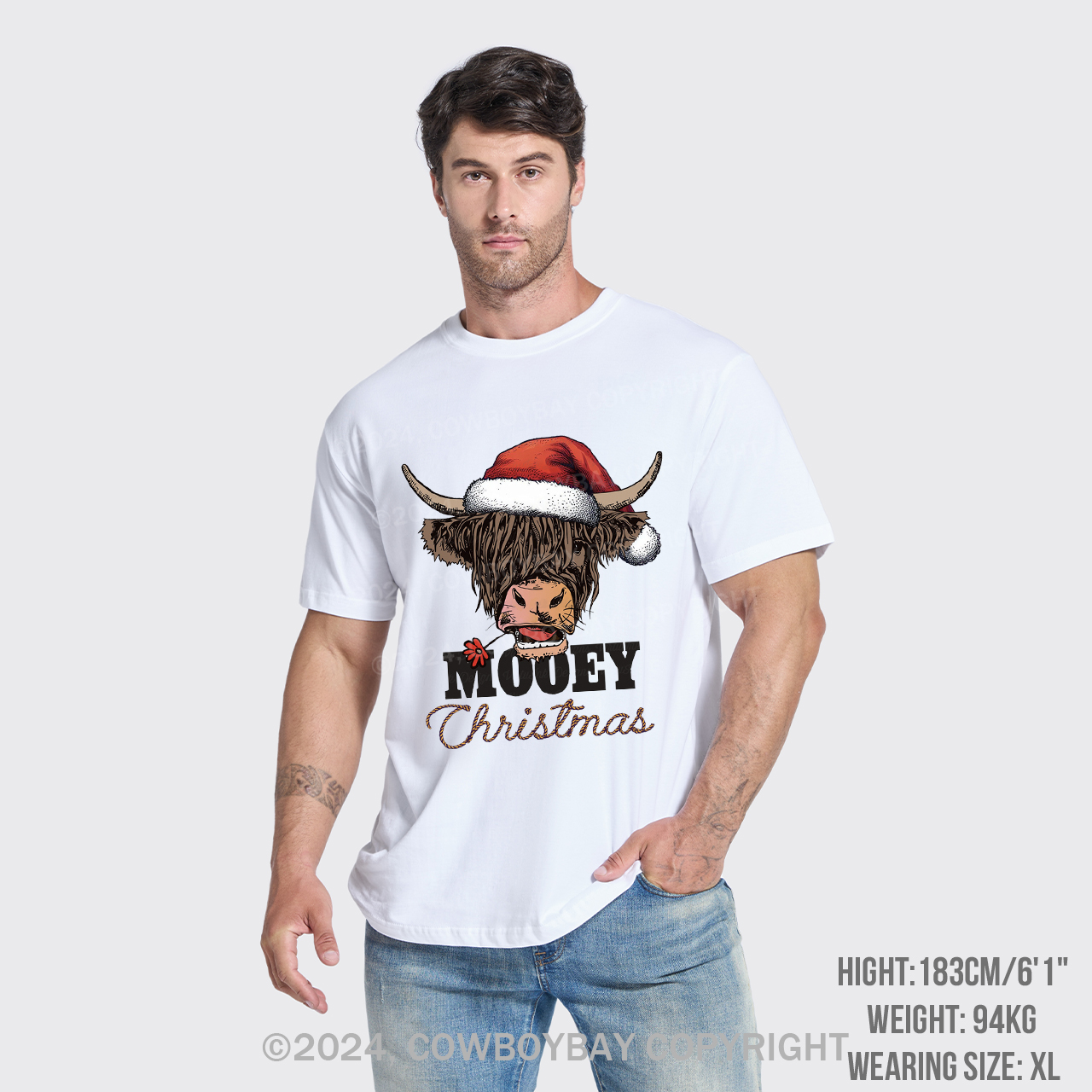 Cow Christmas T-Shirts