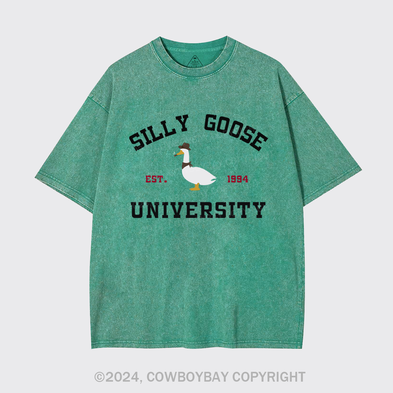 Silly Goose University Garment-dye Tees