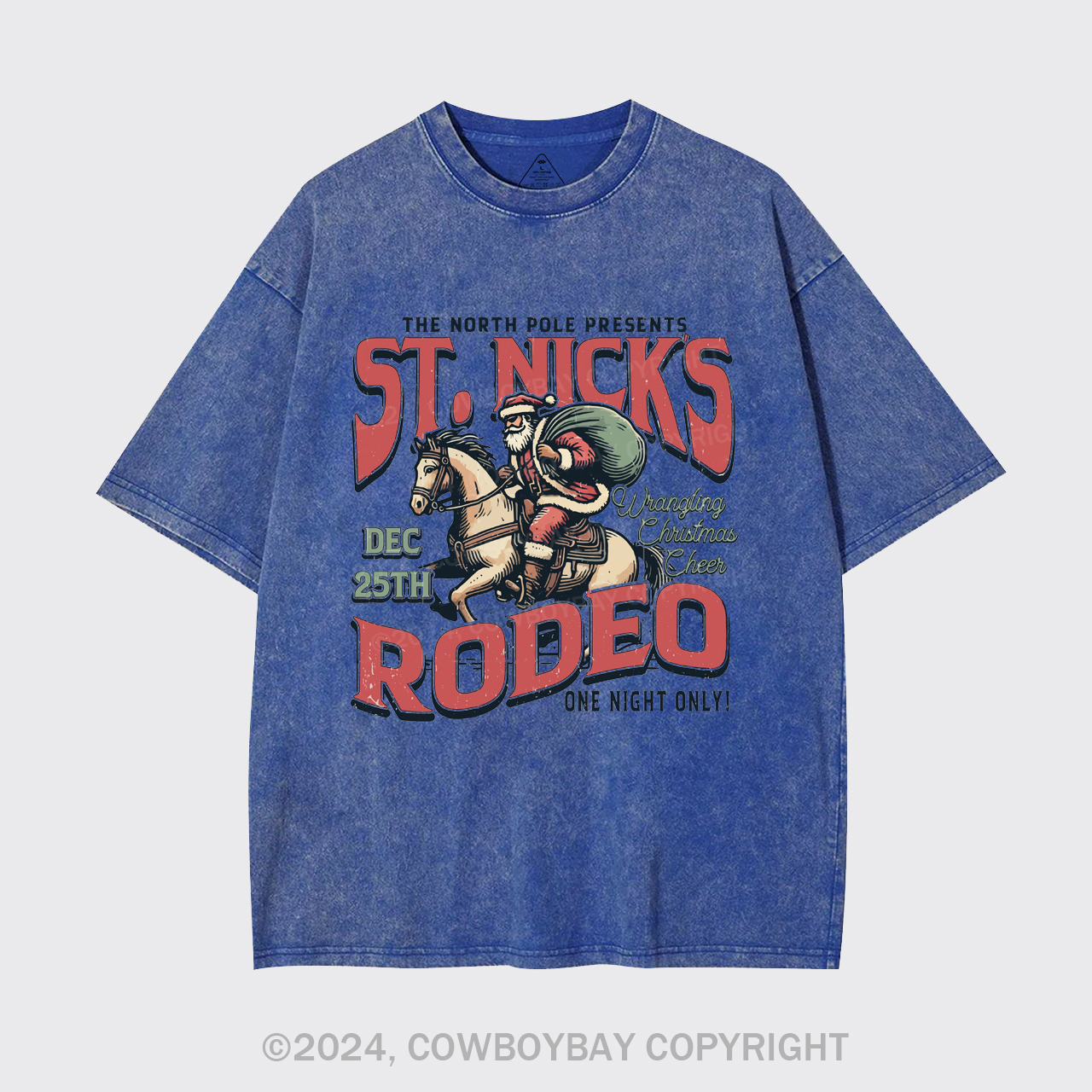 St, Nick's Rodeo Garment-dye Tees