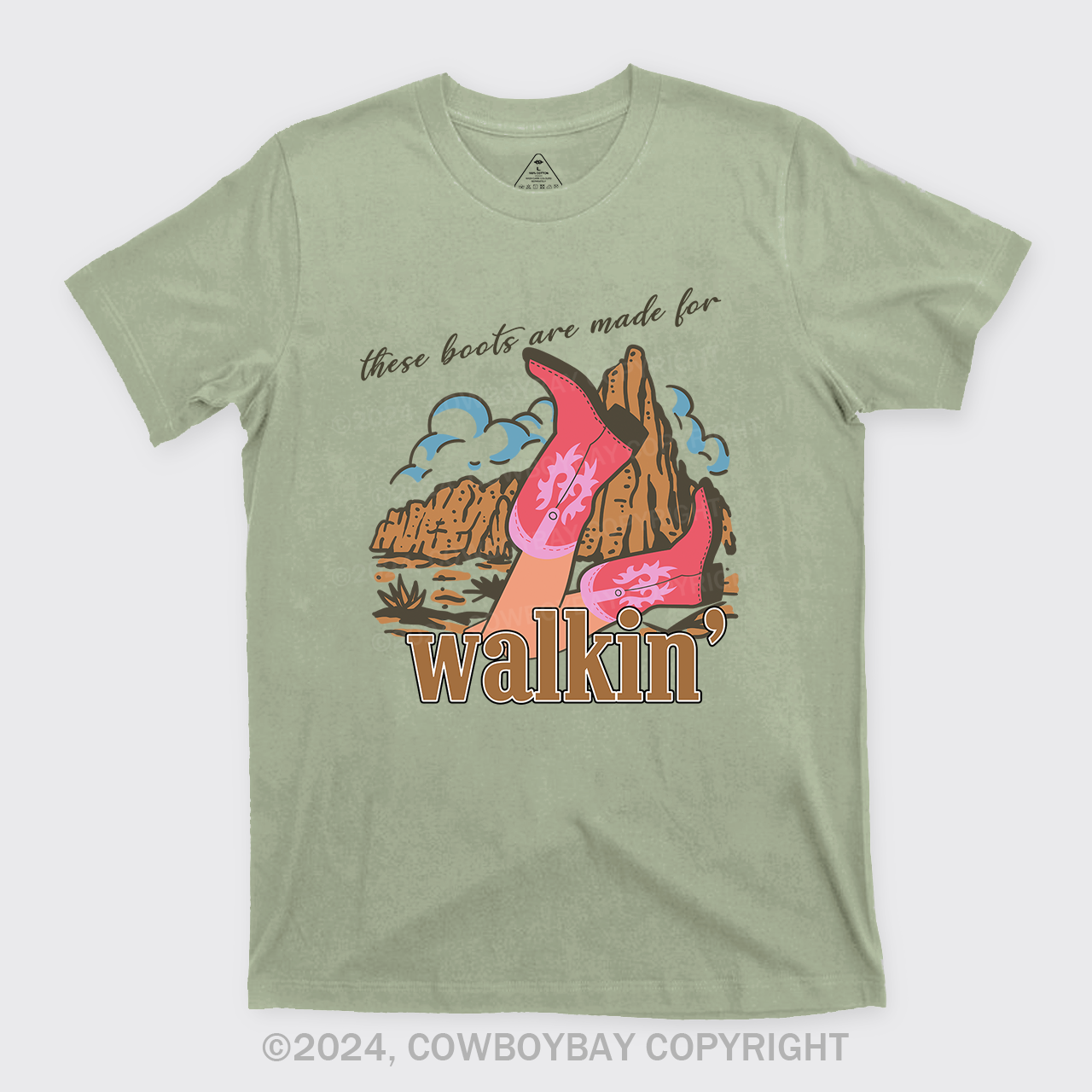 Boots Made For Walkin' Retro T-Shirts