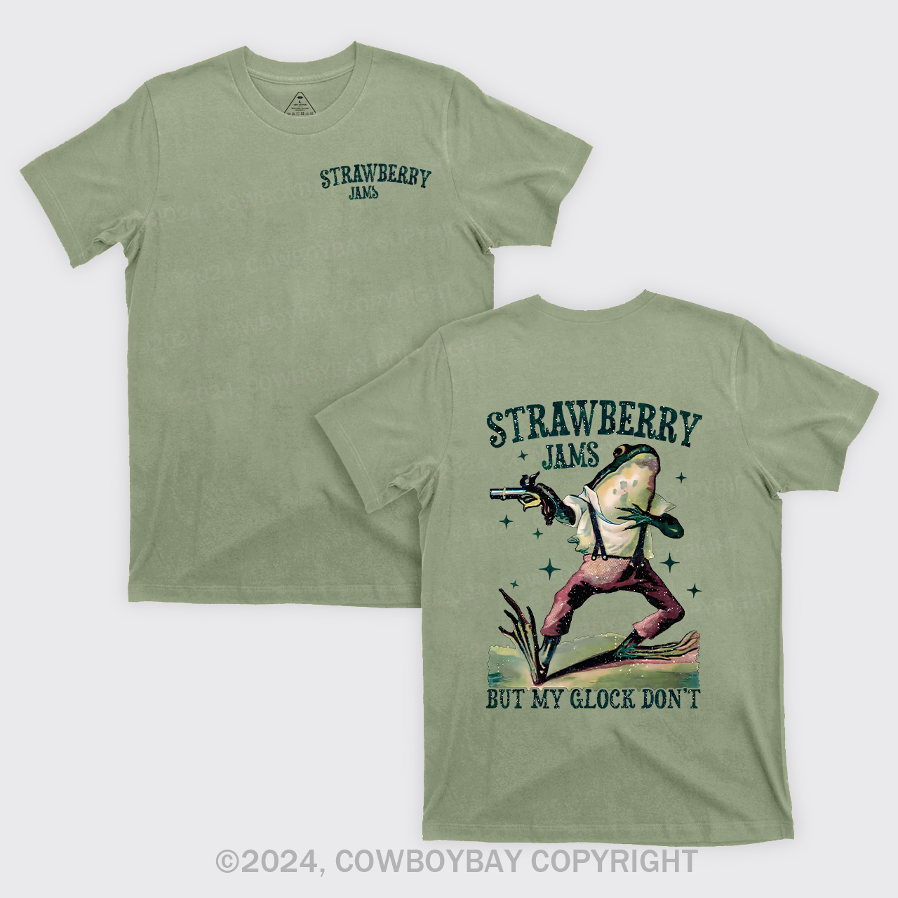 Strawberry Jams But My Glock Don't T-Shirts