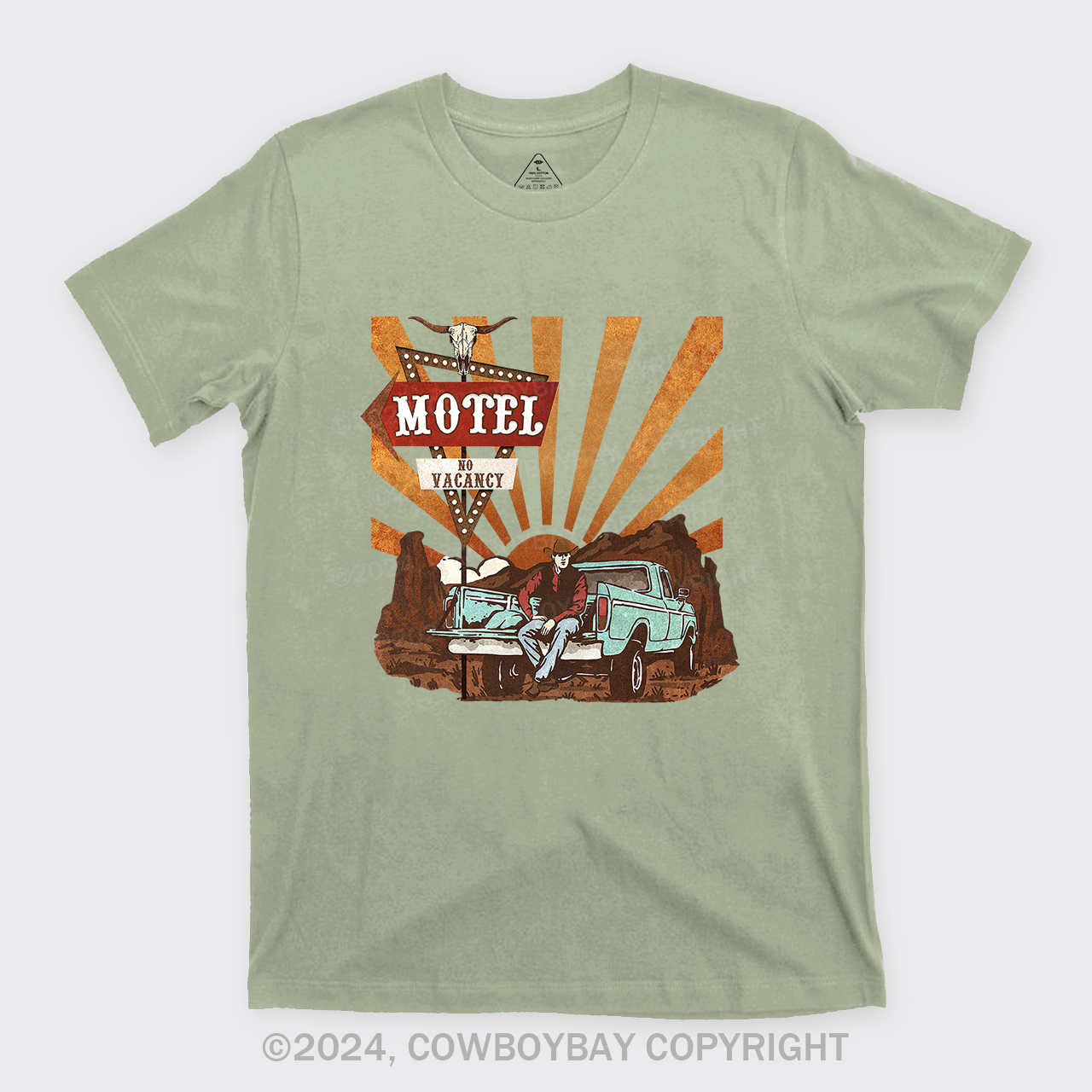 Cowboy Motel Desert Truck T-Shirts
