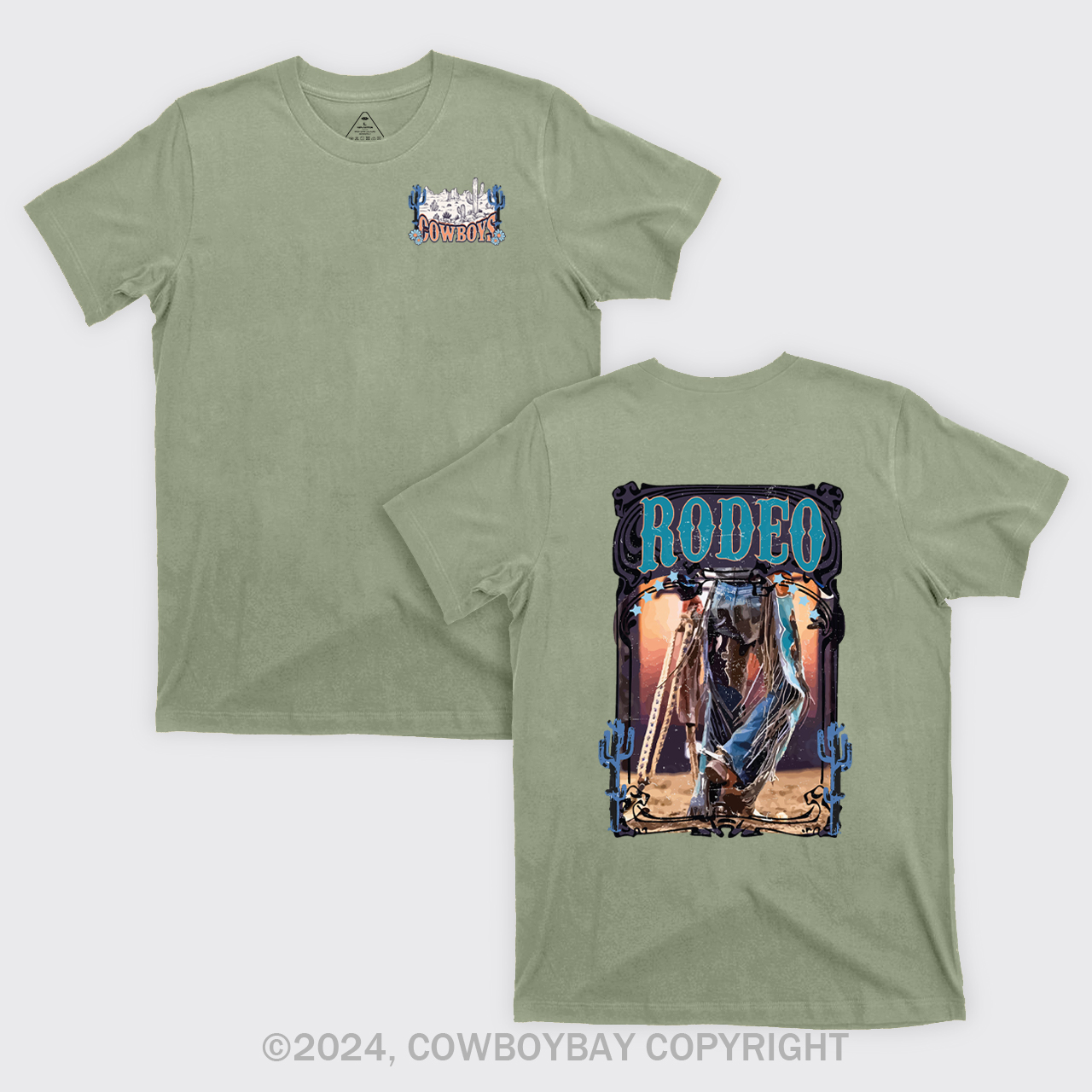 Western Rodeo Wild Cowboy T-Shirts