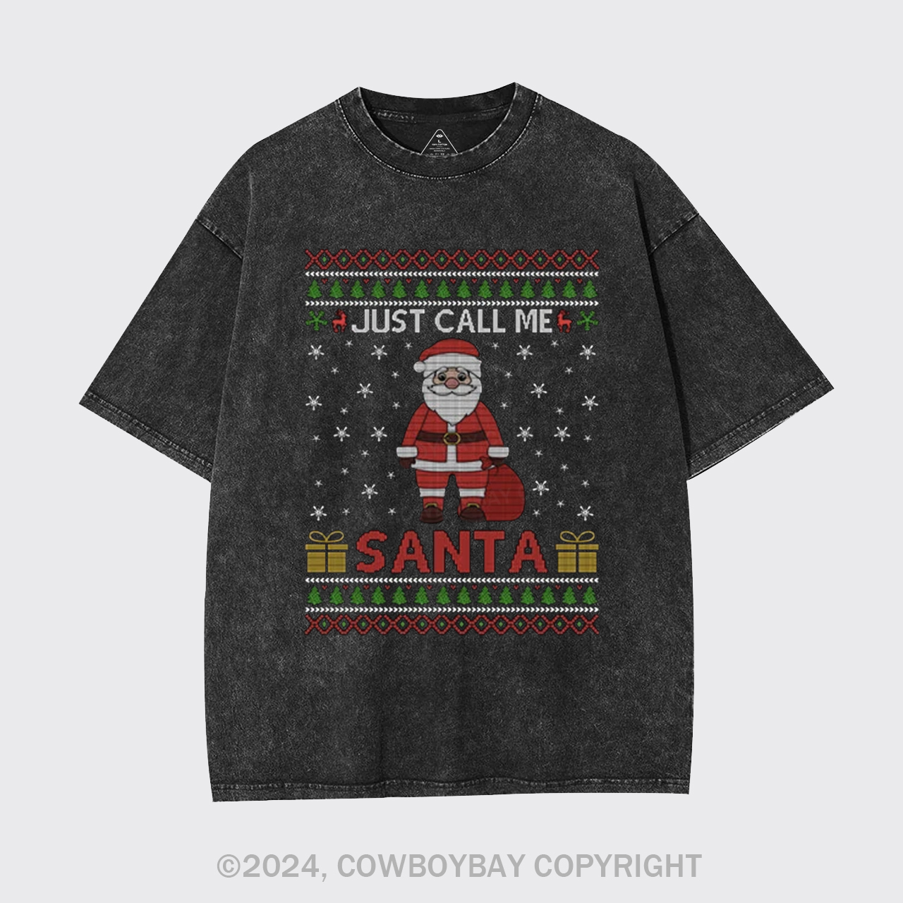 Just Call Me Santa Garment-dye Tees