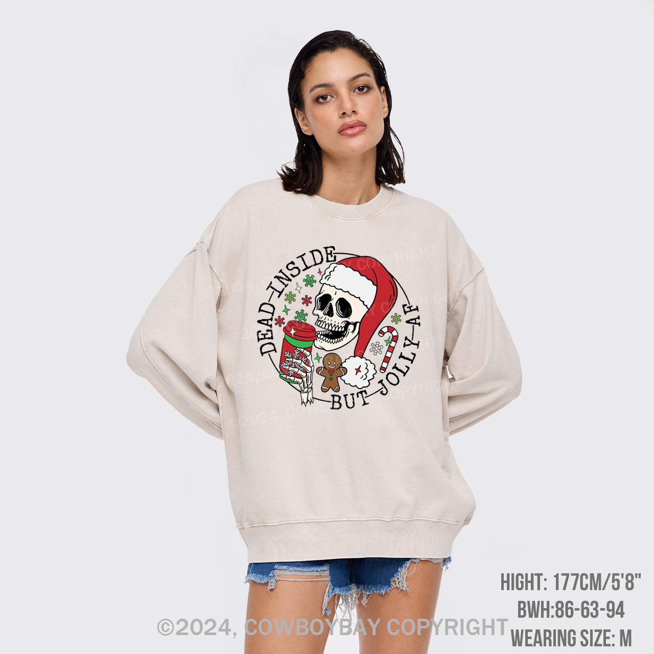 Holiday Spirit, Santa Washed Sweatshirts