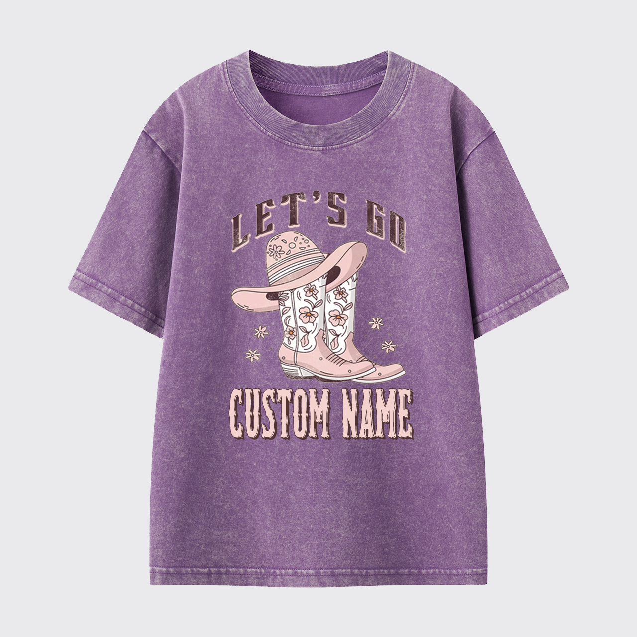 Personalized Let's Go Washed Toddler T-shirt
