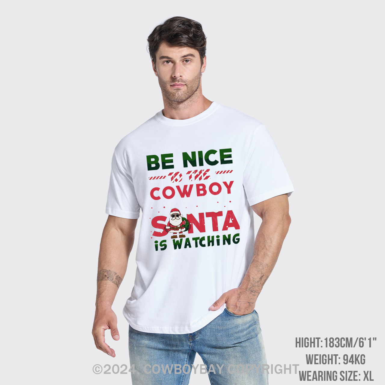 Funny Cowboy Christmas T-Shirts