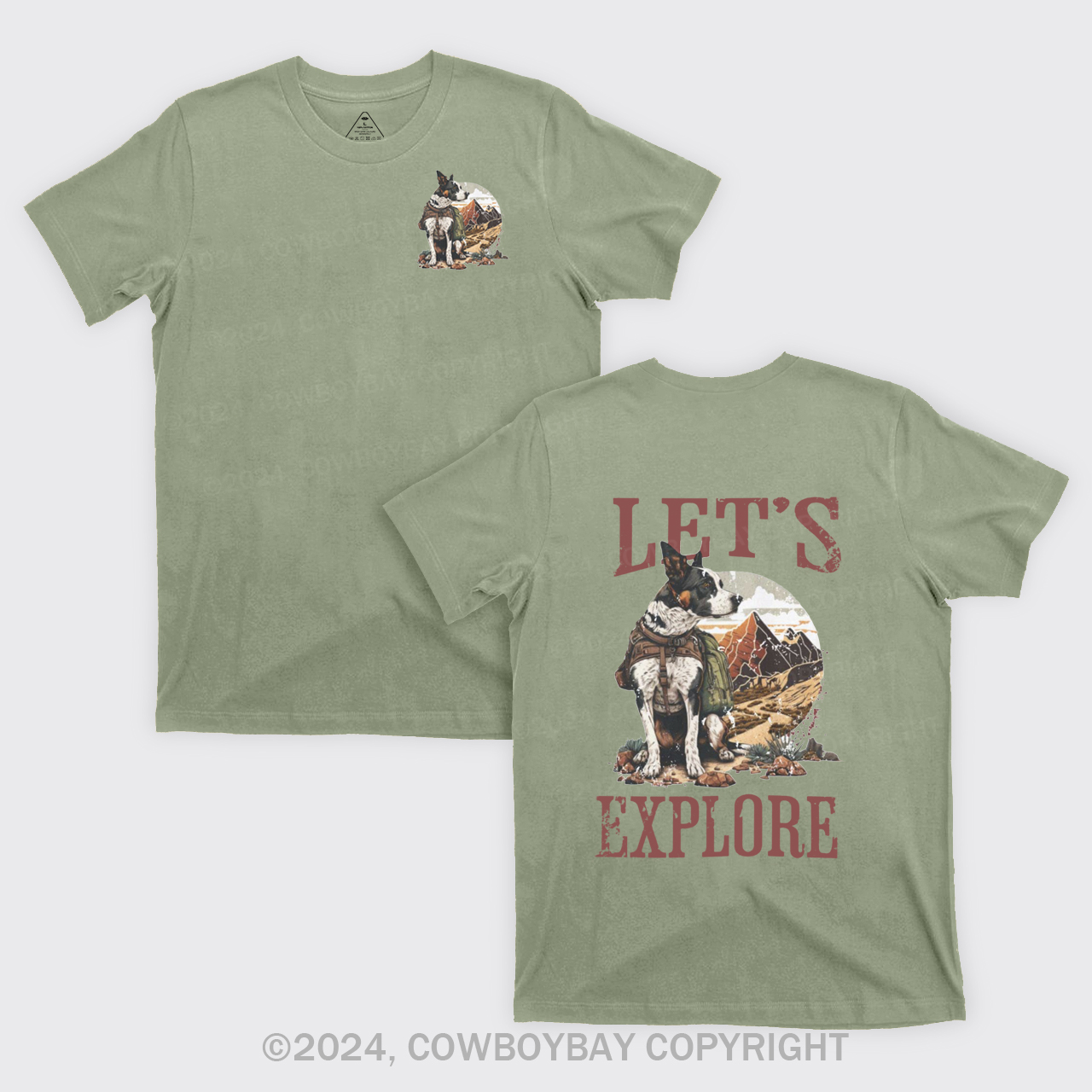 Cowboy Western Dog T-Shirts